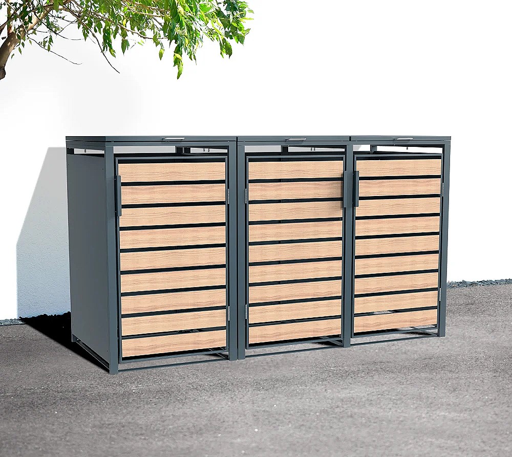 Mülltonnenbox Lacina 3x240 Liter