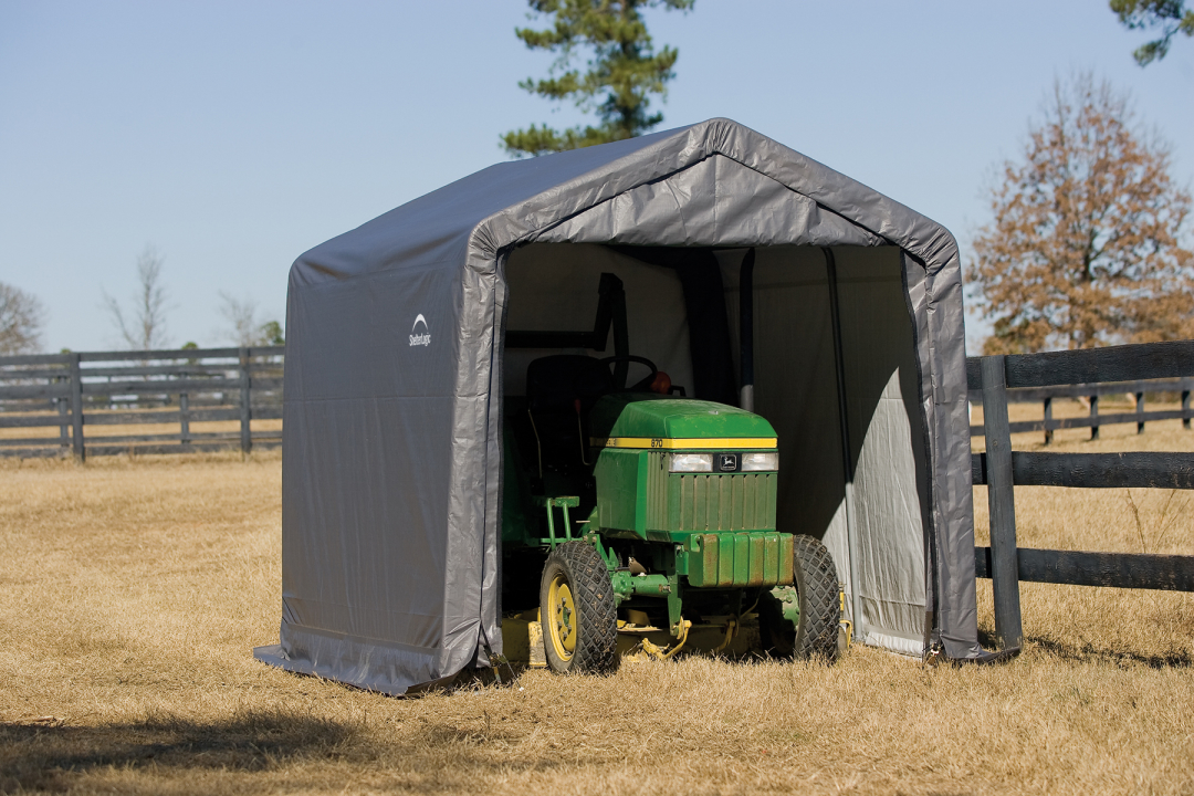 70333_004 ShelterLogic Foliengerätehaus 300x300 cm