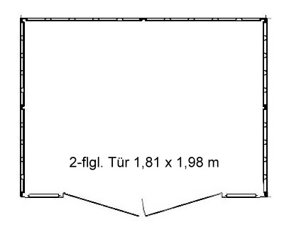 2-flgl. Türe