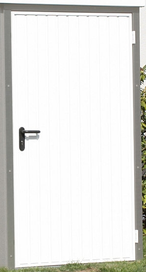 Nebentüre 1-flügelig Stahlsike senkrecht