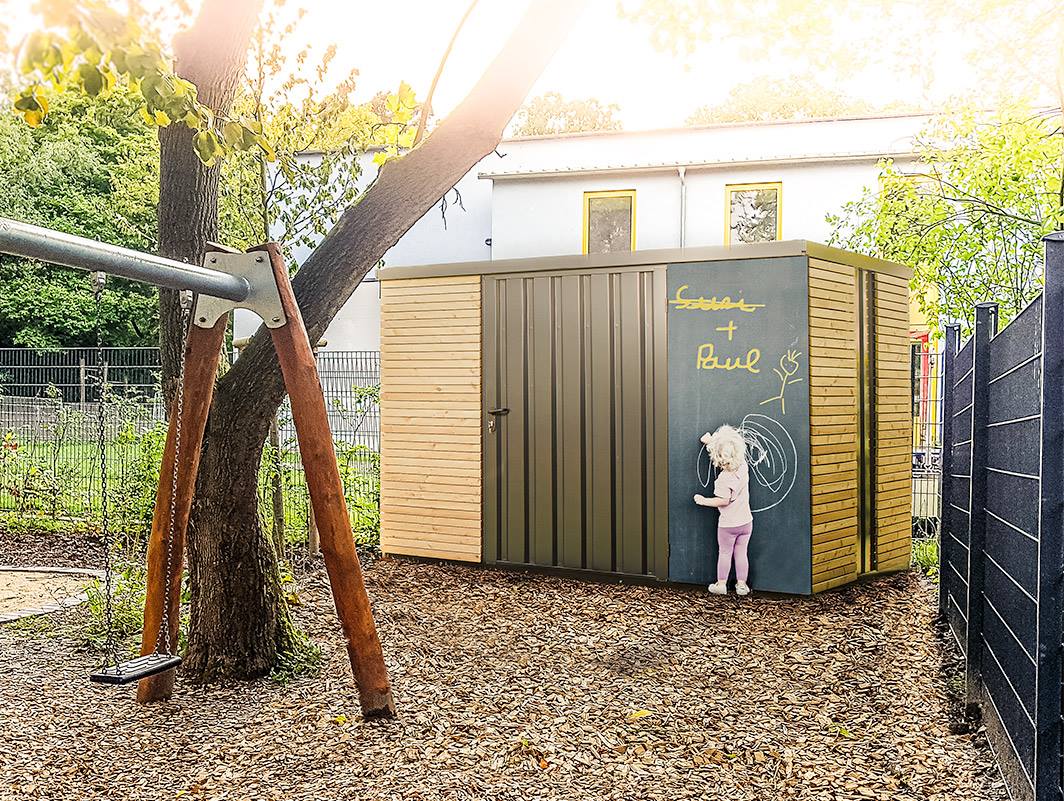 Kidsboxx Kreidetafel für Siebau Gardenboxx. Kreidefolie foliert. Maße ca 0,8 x 2,0 mtr.