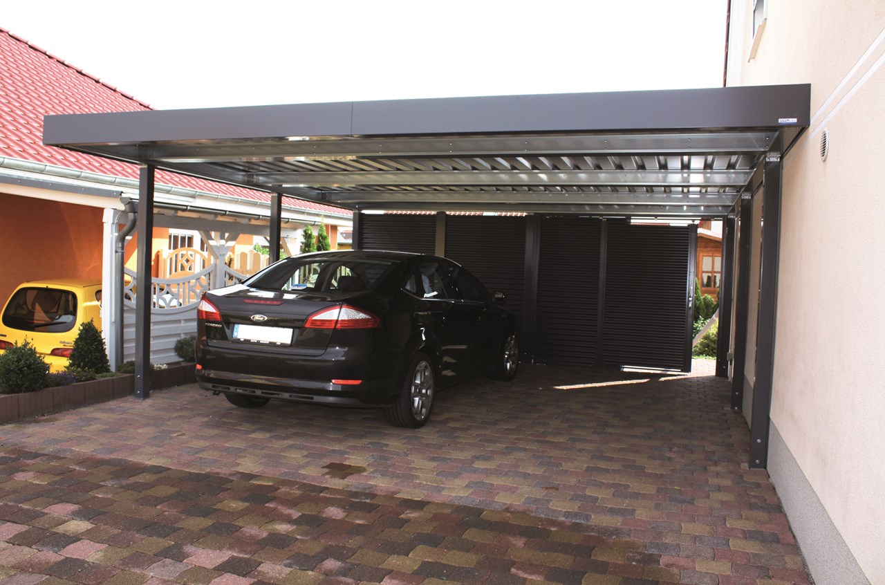 0002256-carport-cp-258-mit-flachdach Siebau Carport CP-589 modular aufgebaut und nahezu beliebig erweiterbar.