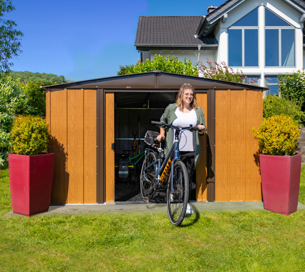 Metall Gerätehaus Woodlake 108